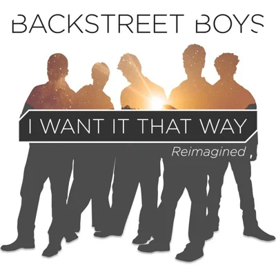 Backstreet Boys - I want it that way 앨범 커버