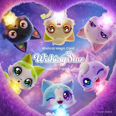 NCT WISH - Wishing Star (만화"위시캣 매직카드") 앨범 커버