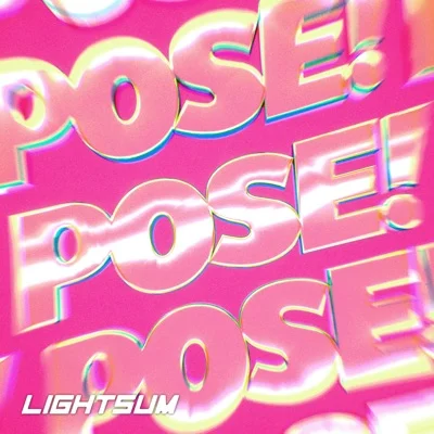 LIGHTSUM - POSE! 앨범 커버