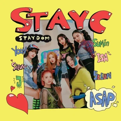 STAYC(스테이씨) - ASAP 앨범 커버