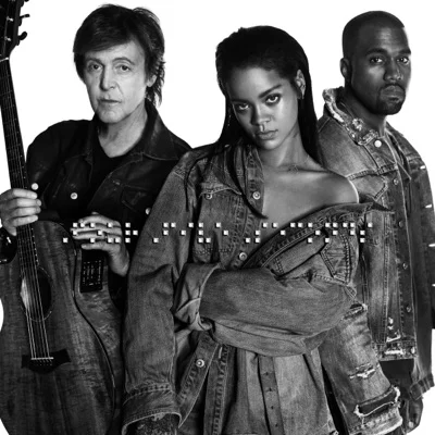 Rihanna,Kanye West,Paul McCartney - FourFiveSeconds 앨범 커버