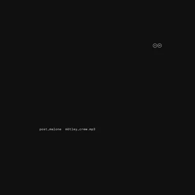 Post Malone - Motley Crew 앨범 커버