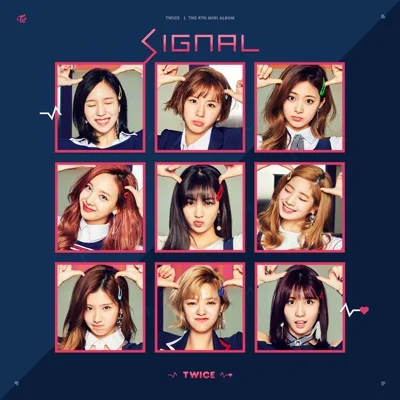 TWICE - 하루에 세 번 앨범 커버