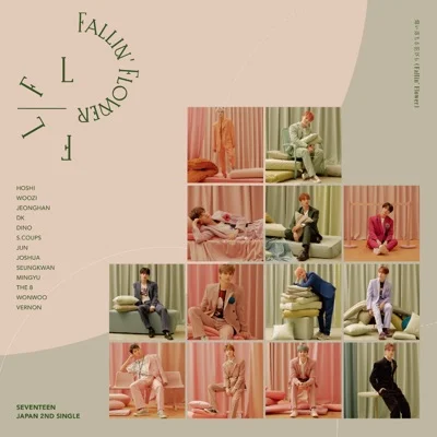 세븐틴 - 흩날리는 꽃잎(Fallin' Flower) 앨범 커버