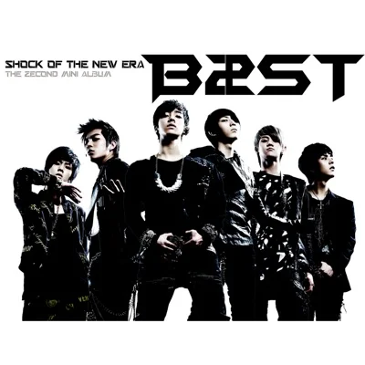 비스트(Beast) - SHOCK (JAPANESE VERSION) 앨범 커버