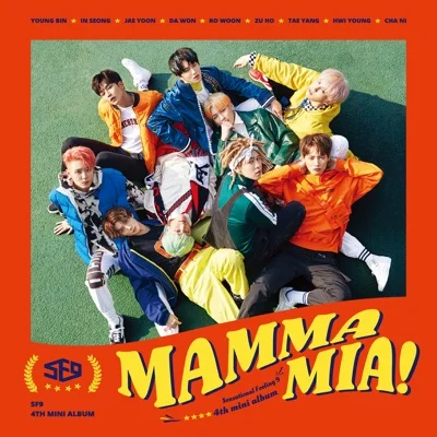 SF9 - MAMMA MIA 앨범 커버