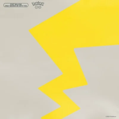 Post Malone - Only Wanna Be With You (Pokemon 25 Version) 앨범 커버
