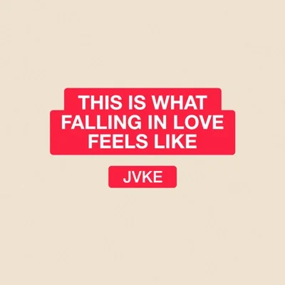 JVKE - this is what falling in love feels like 앨범 커버