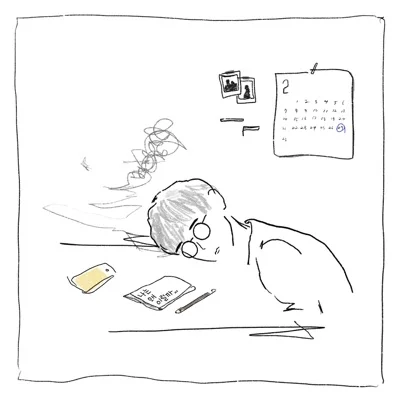 #안녕 - 나는 왜 이럴까 앨범 커버