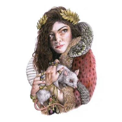 Lorde - Royals 앨범 커버