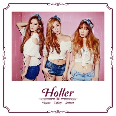 소녀시대-태티서 - Holler 앨범 커버