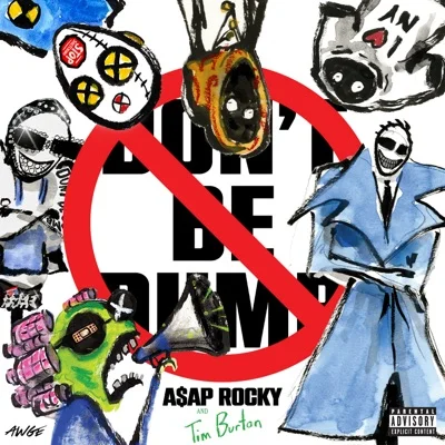 A$AP Rocky(Feat.Brent Faiyaz) - STAY HERE 4 LIFE 앨범 커버