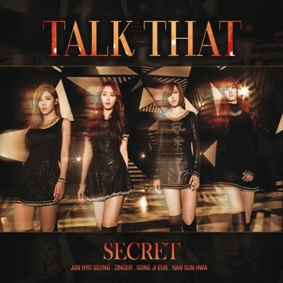 시크릿 - Talk That 앨범 커버