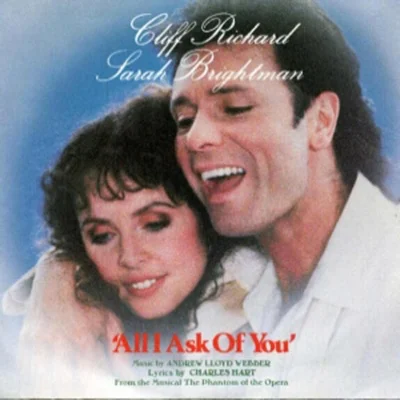 Sarah Brightman - All I ask of you(The Phantom of The Opera) 앨범 커버