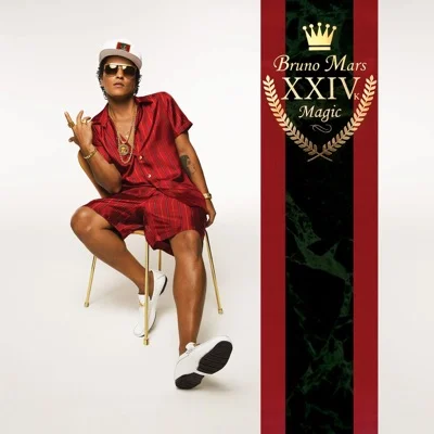 Bruno Mars - 24K Magic 앨범 커버