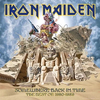 Iron Maiden - Run To The Hills 앨범 커버