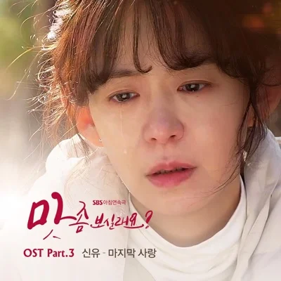 신유 - 마지막 사랑(드라마 "맛 좀 보실래요") 앨범 커버
