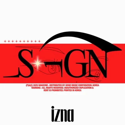izna(이즈나) - SIGN 앨범 커버