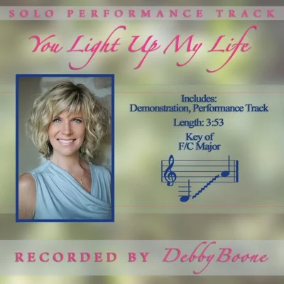 Debby Boone - You light up my life 앨범 커버