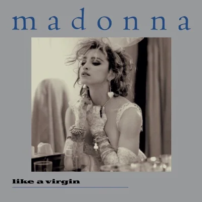 Madonna - Like a virgin 앨범 커버