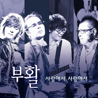 부활 - 사랑해서사랑해서 앨범 커버