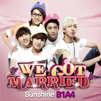 B1A4 - Sunshine(우리결혼했어요세계판OST) 앨범 커버