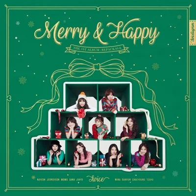 TWICE - Merry & Happy 앨범 커버