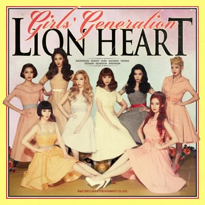 소녀시대 - Lion Heart 앨범 커버