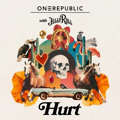 OneRepublic(With.Jelly Roll) - Hurt 앨범 커버