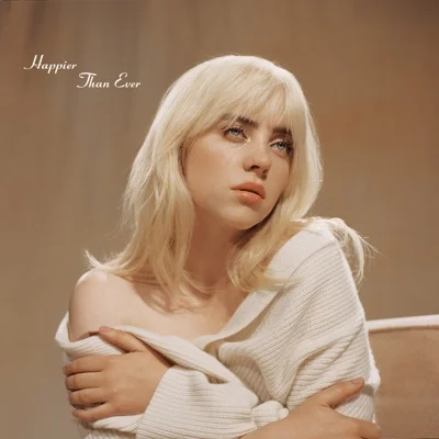 Billie Eilish - Happier Than Ever 앨범 커버
