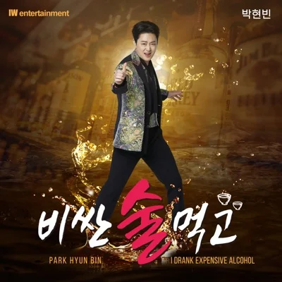 박현빈 - 비싼 술 먹고 앨범 커버