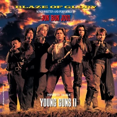 Bon jovi - Blaze Of Glory 앨범 커버