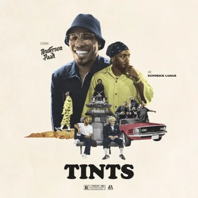 Anderson .Paak(Feat.Kendrick Lamar) - Tints 앨범 커버
