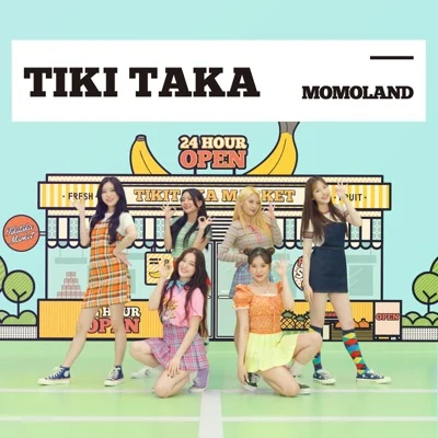 모모랜드 - 티키타카 앨범 커버