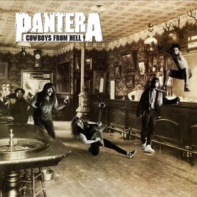 Pantera - Cowboys from hell 앨범 커버