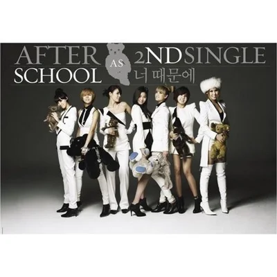 애프터스쿨(After School) - When I Fall 앨범 커버
