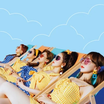 Red Velvet(레드벨벳) - Blue Lemonade 앨범 커버