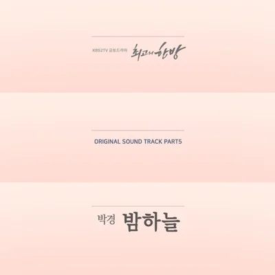 박경(블락비) - 밤하늘(최고의한방OST) 앨범 커버