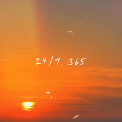 elijah woods - 24/7, 365 앨범 커버