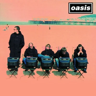 Oasis - Roll With It 앨범 커버