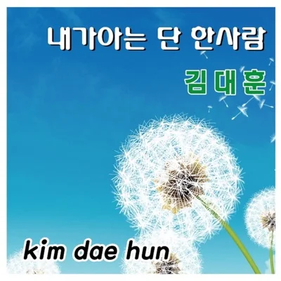 김대훈 - 내가아는단한사람 앨범 커버