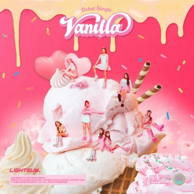 LIGHTSUM - Vanilla 앨범 커버