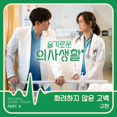 규현 - 화려하지않은고백(슬기로운의사생활OST) 앨범 커버