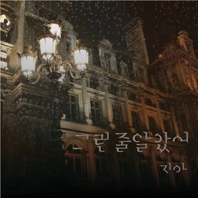 지아(Zia) - 그런 줄 알았어 앨범 커버