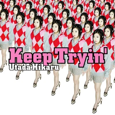 우타다 히카루 - Keep Tryin' 앨범 커버