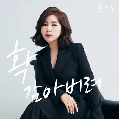 송가인 - 확 감아 버려 앨범 커버