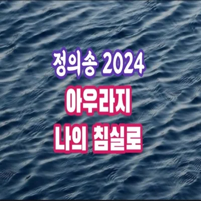 정의송 - 아우라지 앨범 커버