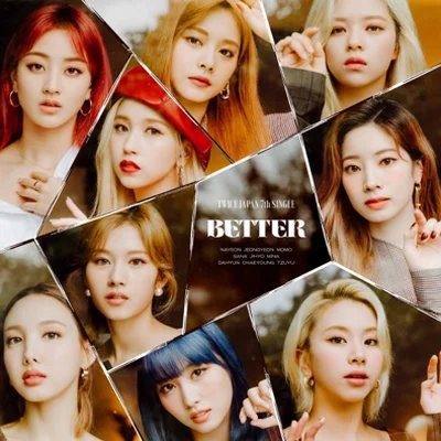 TWICE - BETTER 앨범 커버