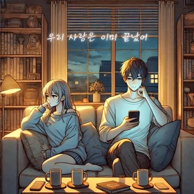 이우 - 우리 사랑은 이미 끝났어 앨범 커버