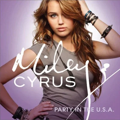 Miley Cyrus - Party In The U.S.A. 앨범 커버